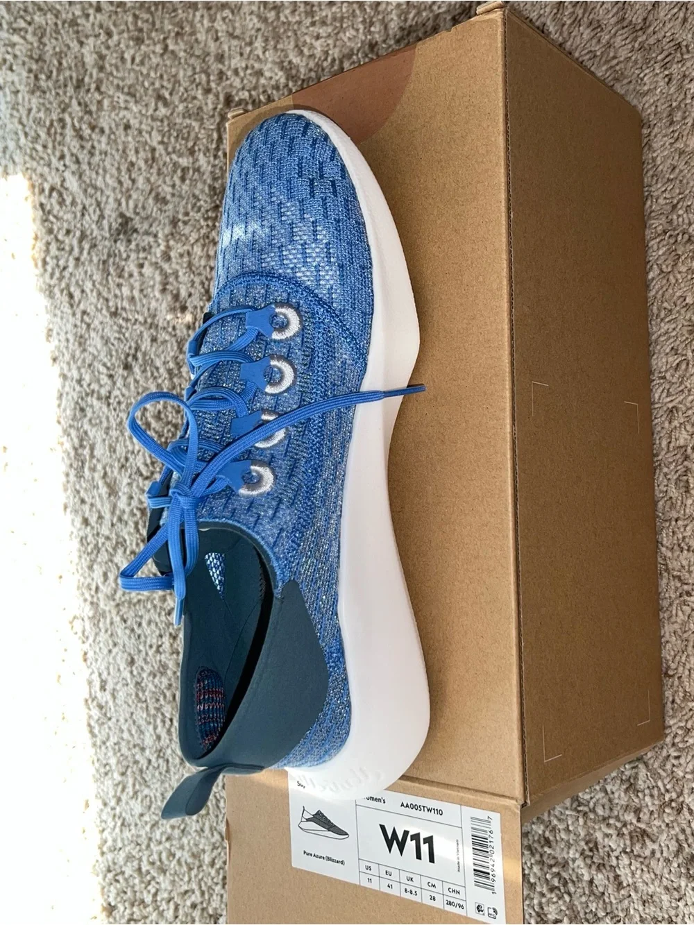 Allbirds Women’s Superlight Trainer Knit Runner - Casual Shoe W11 NWB